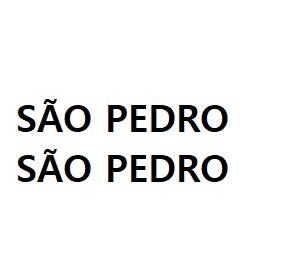 SÃO PEDRO – SÃO PEDRO